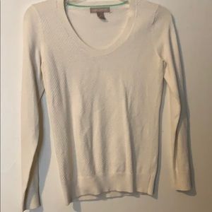Banana Republic cream sweater